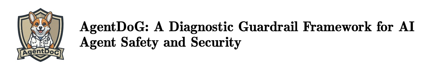 AgentDoG Welcome