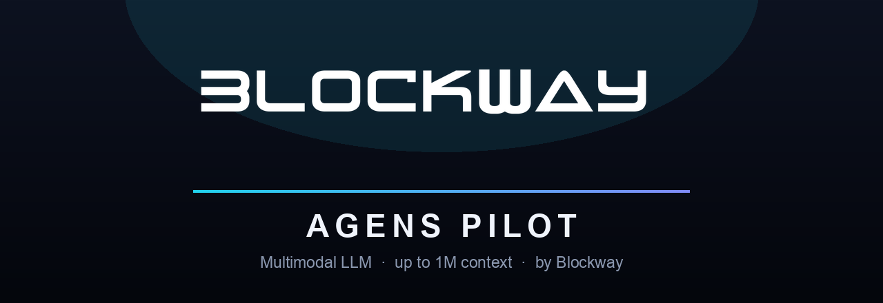Agens Pilot — by Blockway