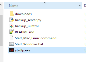 file needed