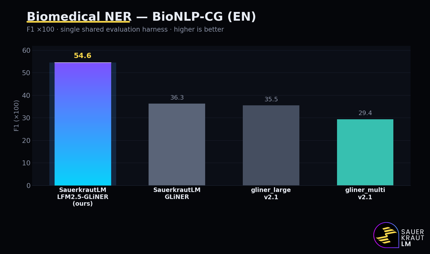 Biomedical NER