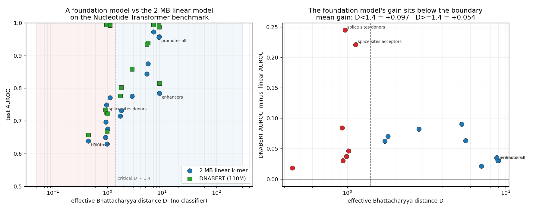 A foundation model against the 2 MB linear model