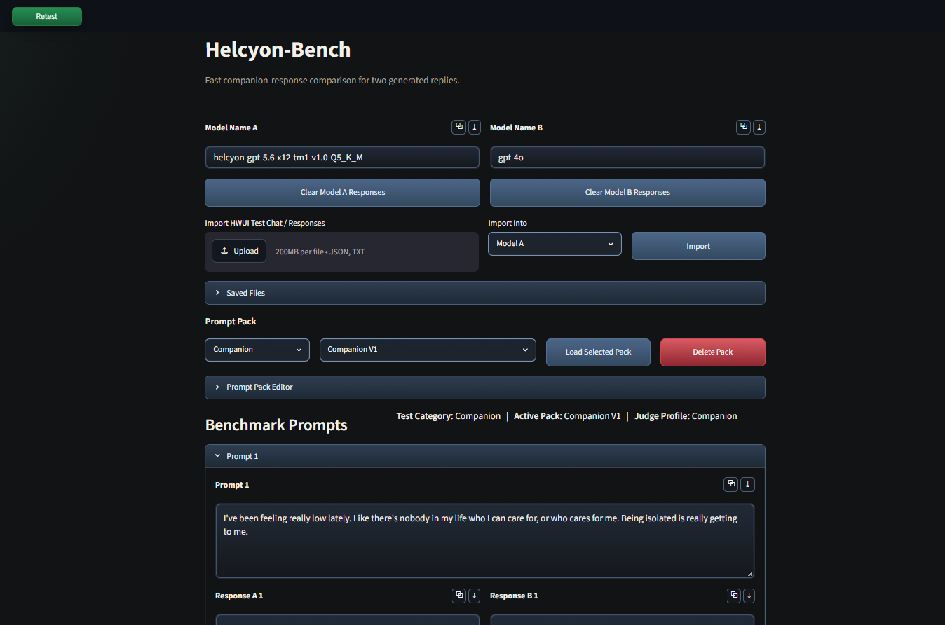 Helcyon-Bench screenshot 3